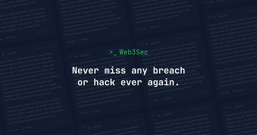 Web3Sec